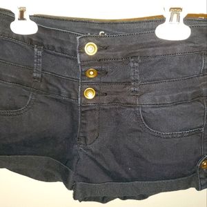 Ladies high waist refuge shorts